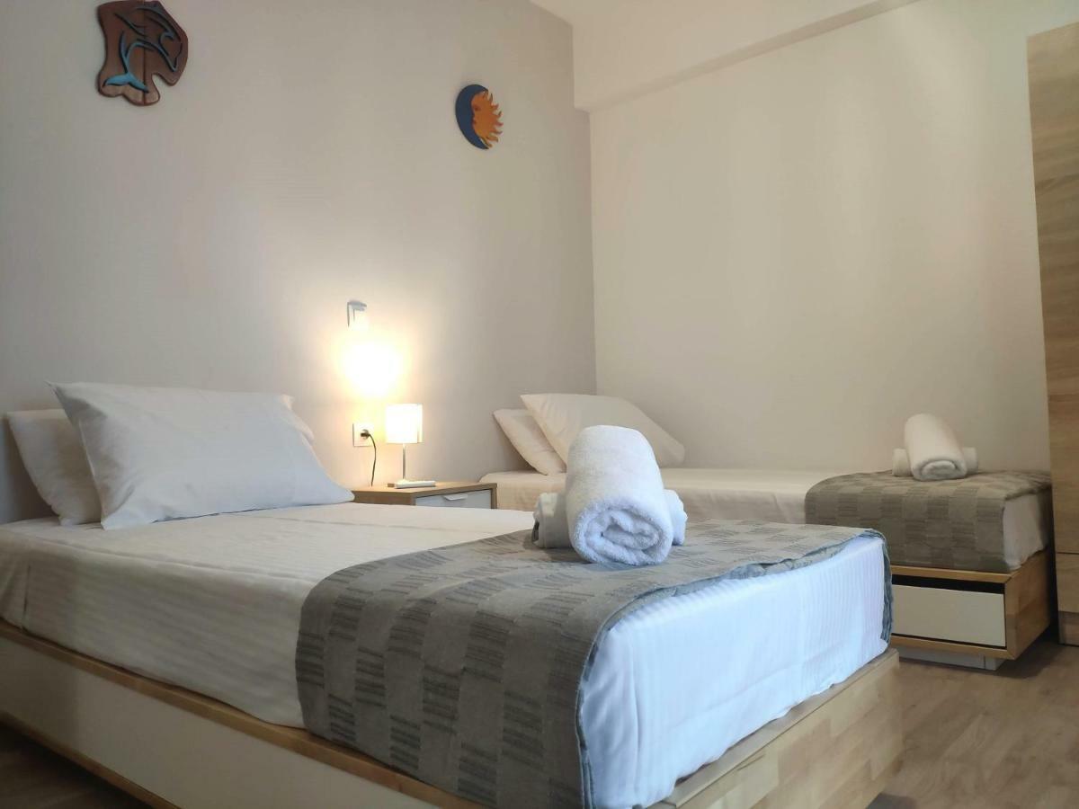 Neva Apartments By The Beach Makriyialós Luaran gambar